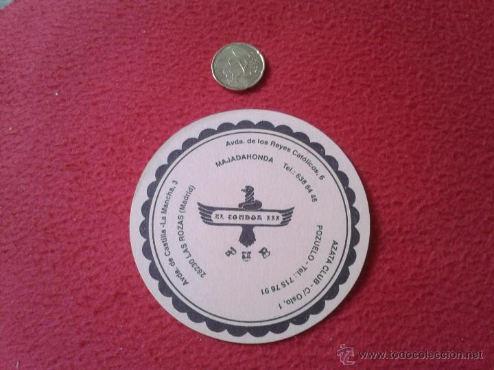Collezionismo: POSAVASOS COASTER TENGO MAS POSAVASOS VER LOTES EL CONDOR III PUB IDEAL COLECCION VER FOTO/S Y DESCR