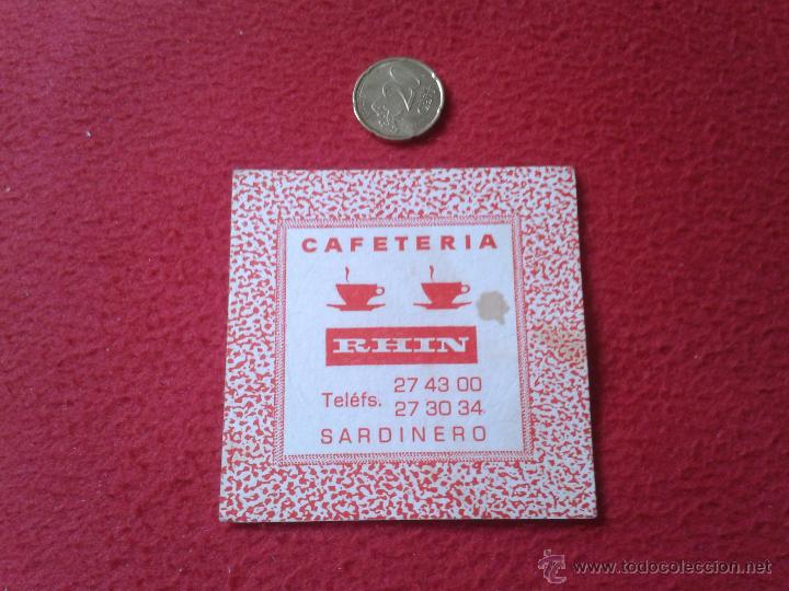Collezionismo: POSAVASOS COASTER TENGO MAS POSAVASOS VER LOTES CAFETERIA RHIN SARDINERO IDEAL COLECCION VER FOTO Y