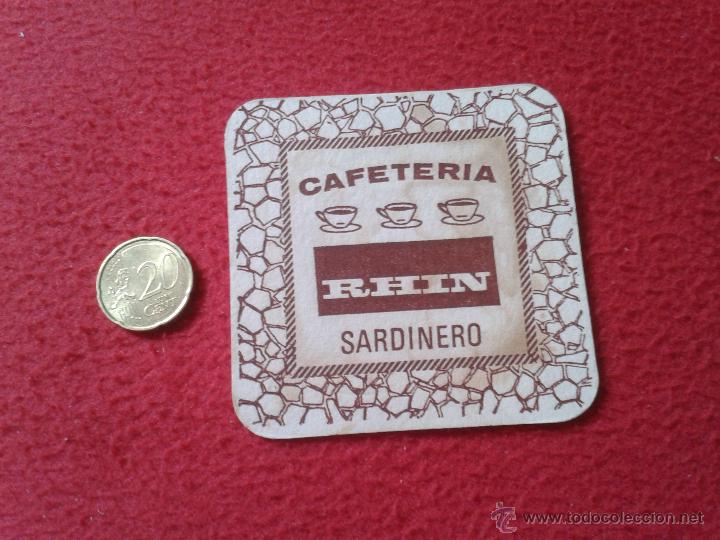 Collezionismo: POSAVASOS COASTER TENGO MAS POSAVASOS VER LOTES CAFETERIA RHIN SARDINERO SANTANDER ? VER FOTO/S Y DE