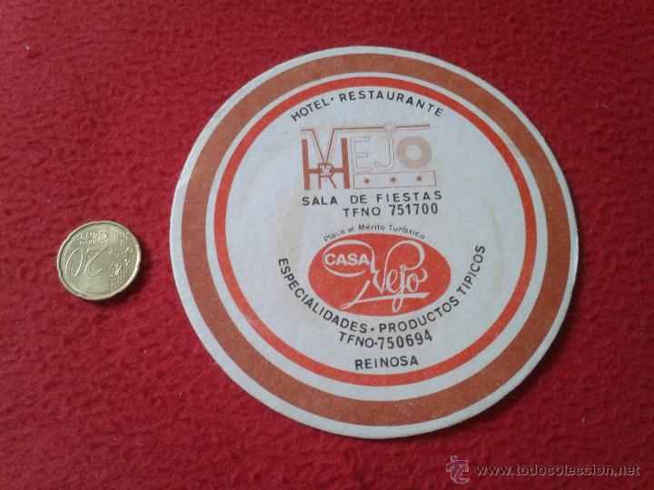 Collectionnisme: POSAVASOS COASTER TENGO MAS POSAVASOS VER LOTES HOTEL RESTAURANTE CASA VEJO REINOSA SALA DE FIESTAS