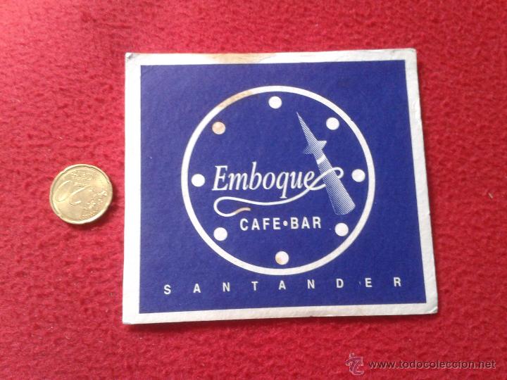 Colecionismo: POSAVASOS COASTER TENGO MAS POSAVASOS VER LOTES EMBOQUE CAFE BAR SANTANDER IDEAL COLECCION VER FOTO