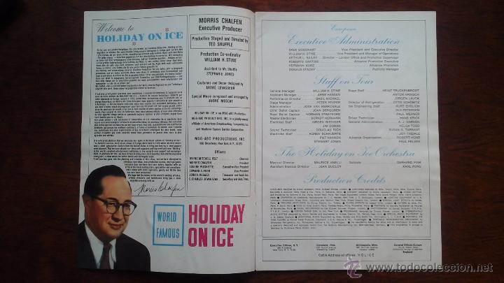 Coleccionismo: PROGRAMA HOLIDAY ON ICE U.S.A. . PROGRAMA OFICIAL 1968 - Foto 2