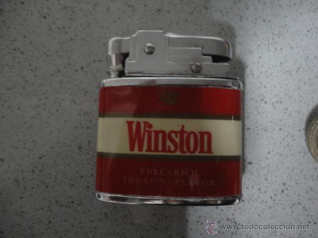 Coleccionismo: MECHERO TIPO ZIPPO TABACO WINSTON - Foto 1