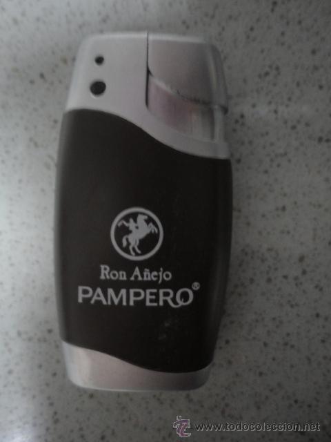 Coleccionismo: MECHERO RON A&Ntilde;EJO PAMPERO - Foto 1