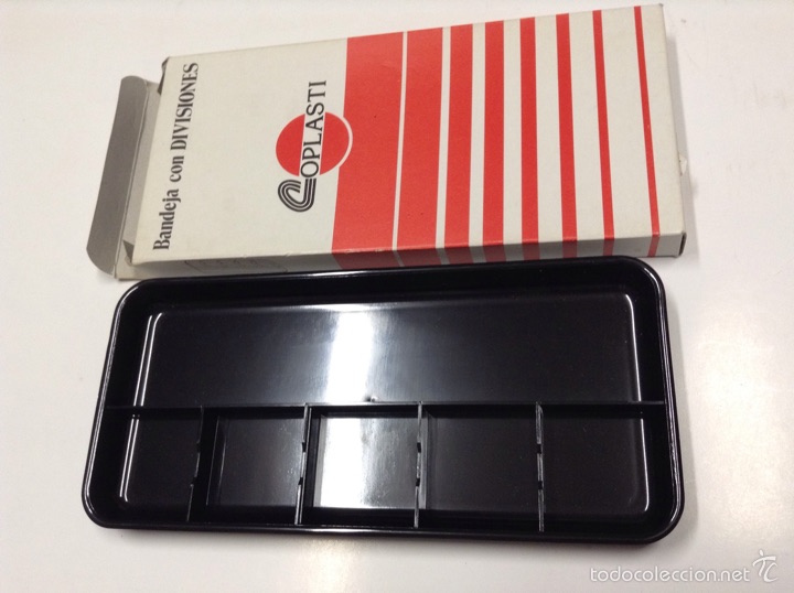 Coleccionismo: BANDEJA CON DIVISIONES - PLASTICO DURO - coplasti - car29