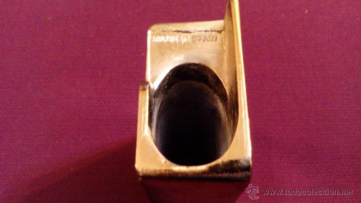 Coleccionismo: PORTAMECHERO LINGOTE DE ORO - Foto 4
