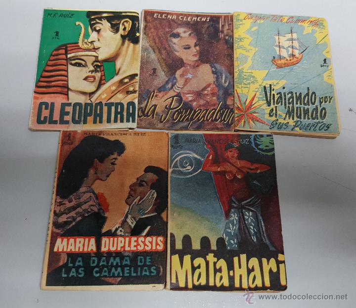 Coleccionismo: BIBLIOTECA PILDORA: MATA-HARI, LA POMPADOUR, CLEOPATRA, DAMA DE LAS CAMELIAS... ESPEJO DE CULTURA