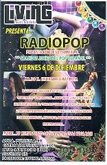 Coleccionismo: 20-695. Invitaci&oacute;n. Living Music & Drinks. Radio Pop