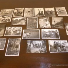 Coleccionismo: LOTE 20 FOTOGRAFIAS ORIGINALES DE BOYSCOUTS DE CATALUNYA, AÑOS 50, BOY SCOUTS, ESCOLTES CATALANS.. Lote 54695486