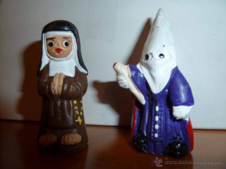 Coleccionismo: MONJA Y CAPUCHINO DE BARRO ALBOROX - Foto 1