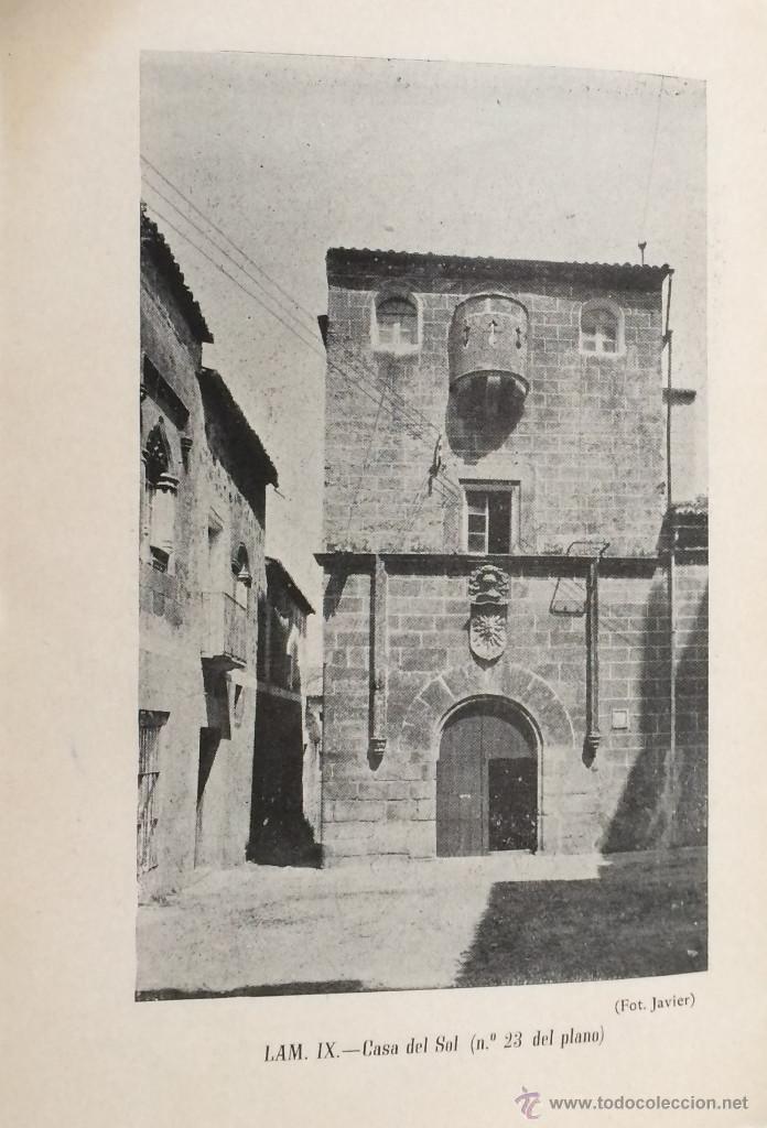 Coleccionismo: L&aacute;mina antigua tipo postal. C&aacute;ceres: Casa del Sol. 12 X 18 cm. A&ntilde;o 1954.