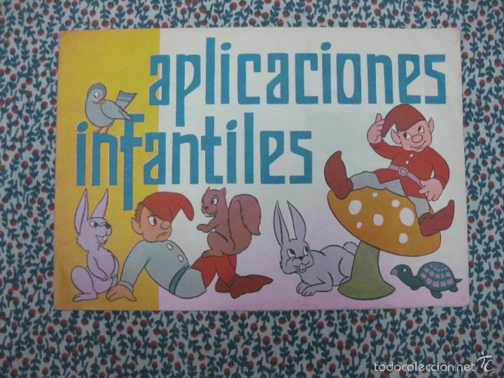 Coleccionismo: APLICACIONES INFANTILES N&ordm; 3.- EXTENSA COLECCION EN ALBUMES DE LABORES FEMENINAS.