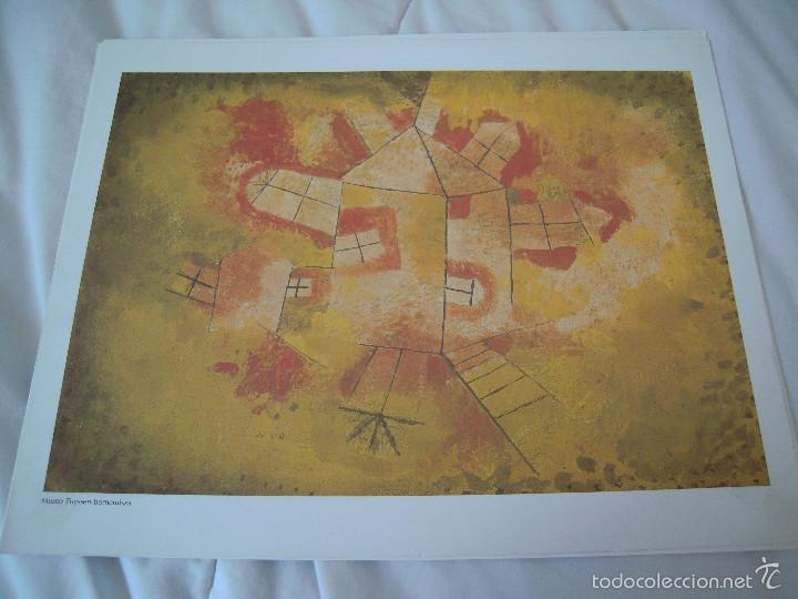 Coleccionismo: L&aacute;mina Klee Casa giratoria - Foto 1