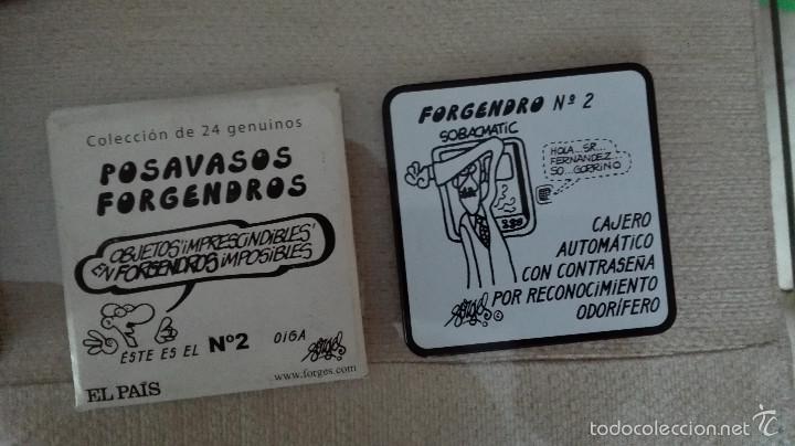 Coleccionismo: POSAVASO NUMERO 2 FORGES. EL PAIS
