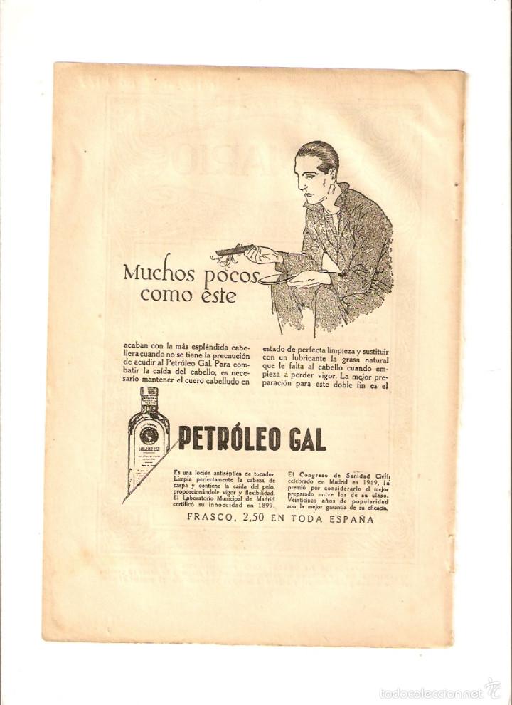 Collectionnisme: A&Ntilde;O 1923 RECORTE PRENSA PUBLICIDAD PETROLEO GAL