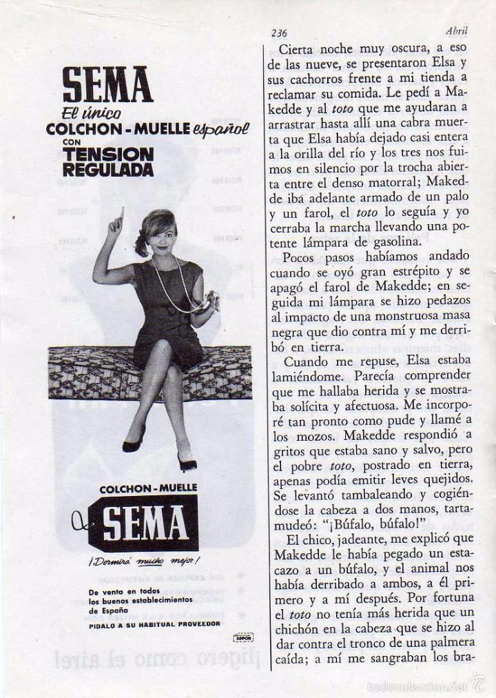 Coleccionismo: ANUNCIO PUBLICIDAD COLCHON SEMA-SOSTEN PETER PAN