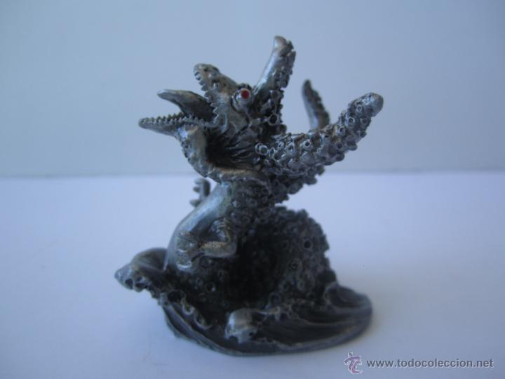 Coleccionismo: FIGURA METAL / PLOMO DRAG&Oacute;N COLECCI&Oacute;N DRAGONES Y CRIATURAS FANT&Aacute;STICAS PLANETA DeAGOSTINI