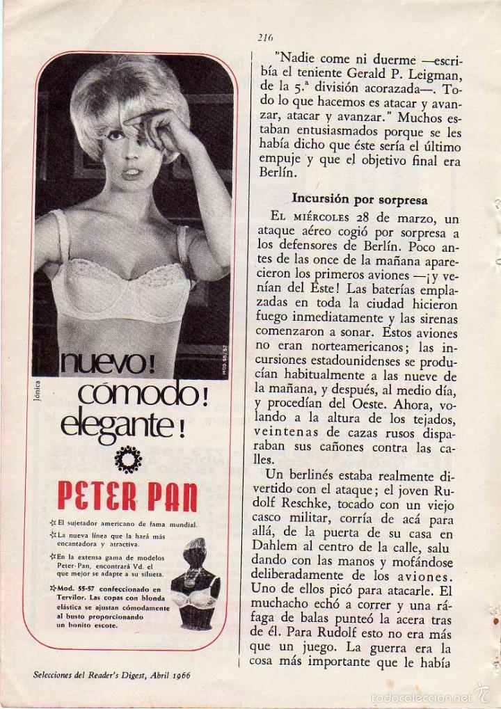 Coleccionismo: ANUNCIO PUBLICITARIO SOSTEN PETER PAN