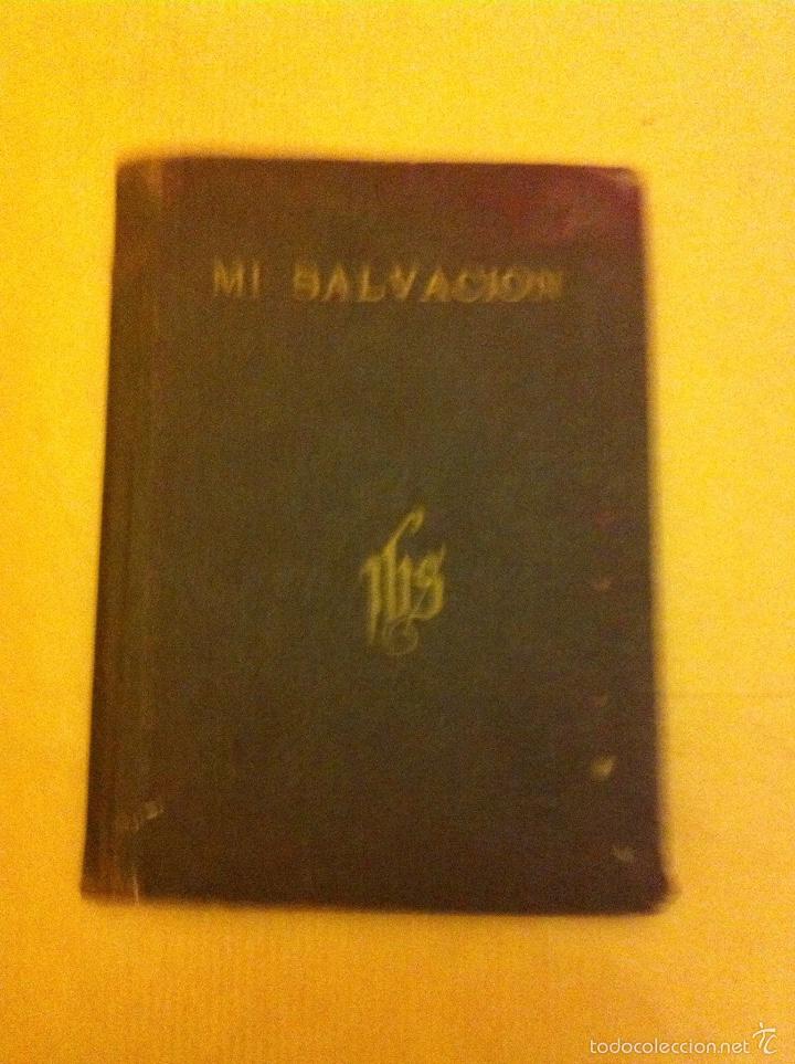 Coleccionismo: mi salvaci&oacute;n -devocionario 1945