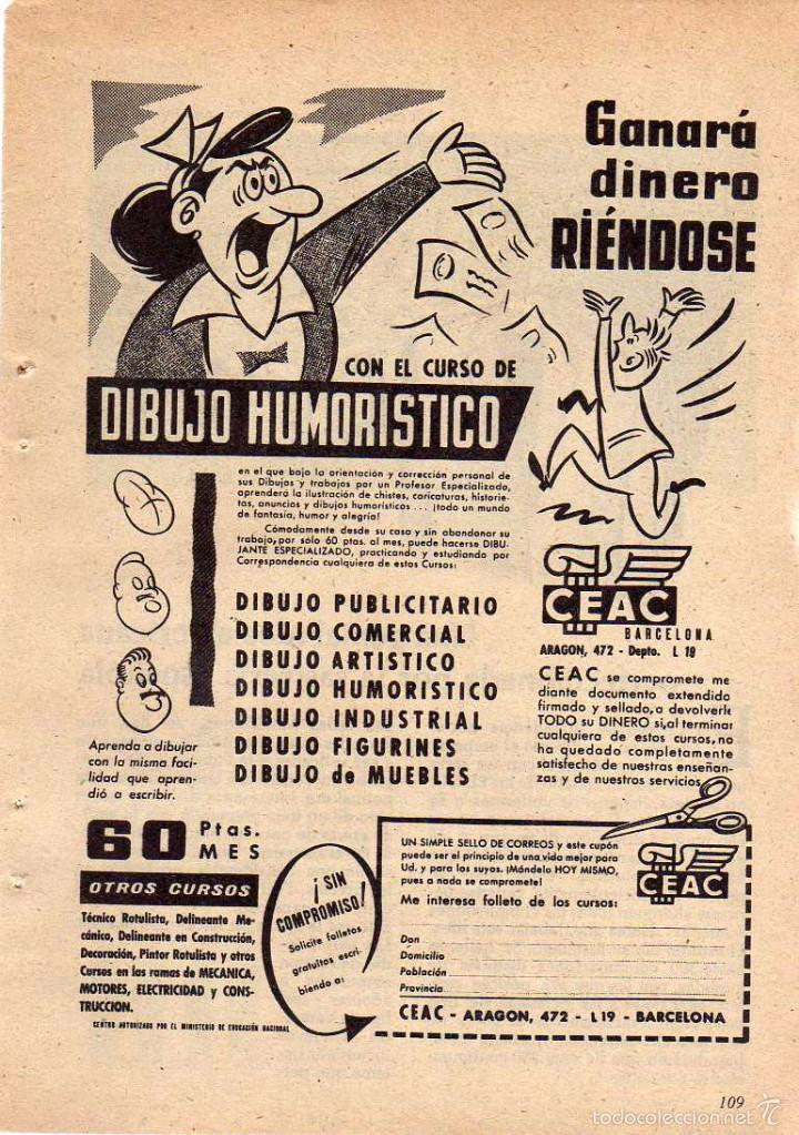 anuncio publicidad dibujo humoristico - Buy Antique sheets of paper,  programs and other documents on todocoleccion