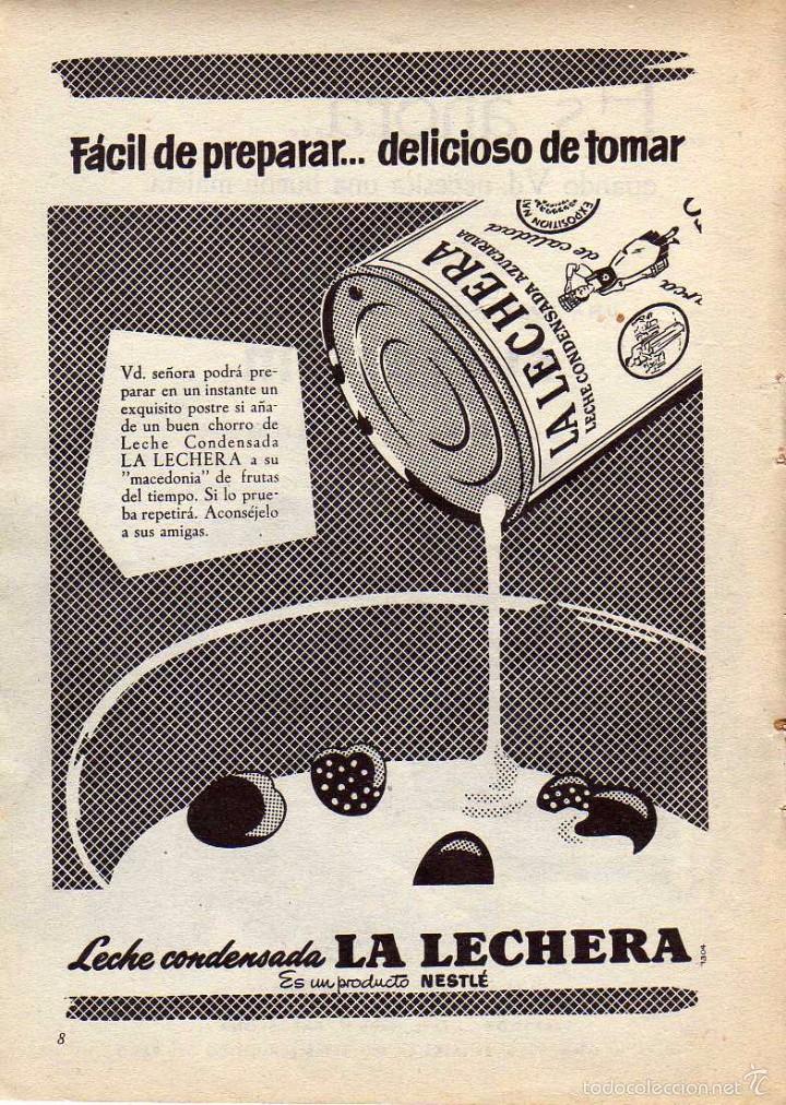 Coleccionismo: ANUNCIO PUBLICIDAD LA LECHERA-MALETAS SINTAFILM