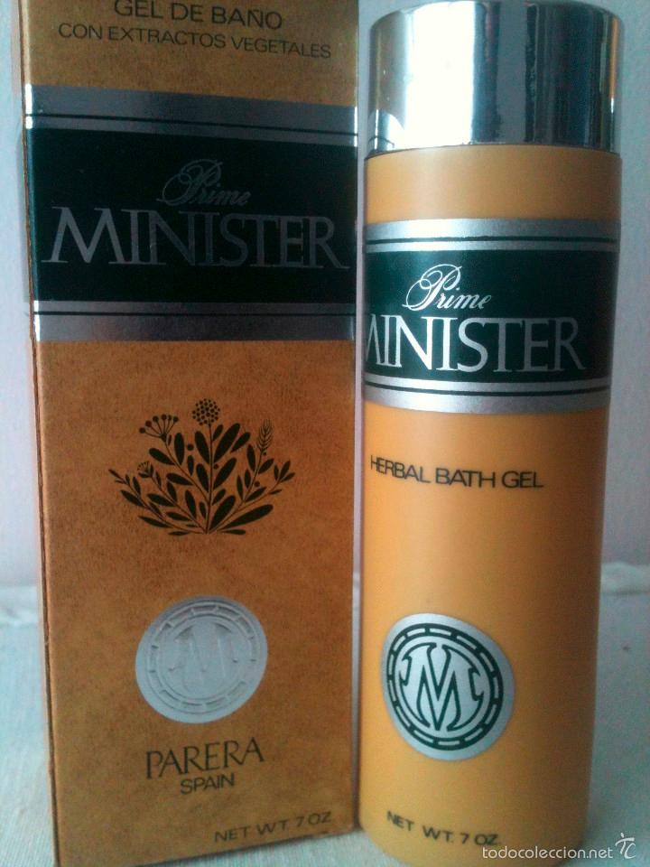 Coleccionismo: LOTE GEL Y T&Oacute;NICO DE HIERBAS PARA EL CABELLO PRIME MINISTER DE PARERA. DESAPARECIDA