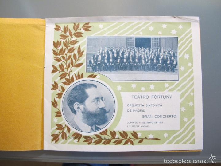 Coleccionismo: Programa de la Orquesta Sinf&oacute;nica de Madrid 1913 - Foto 2