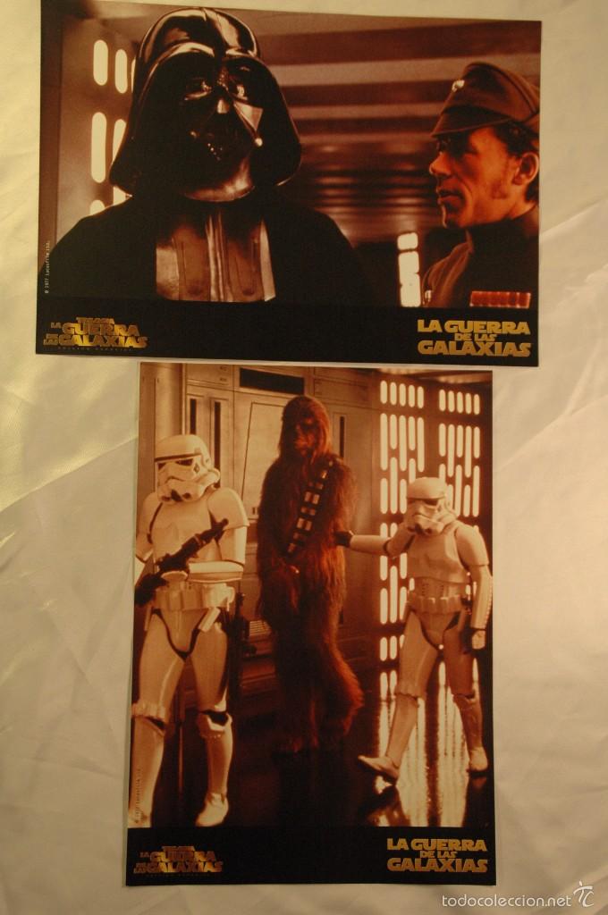 Coleccionismo: Lote 2 Fotos STAR WARS