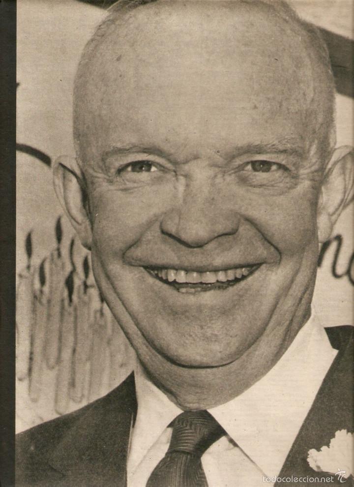 Collezionismo: A&Ntilde;O 1959 RECORTE PRENSA VIDA DE IKE EISENHOWER PRESIDENTE ESTADOS UNIDOS BIOGRAFIA