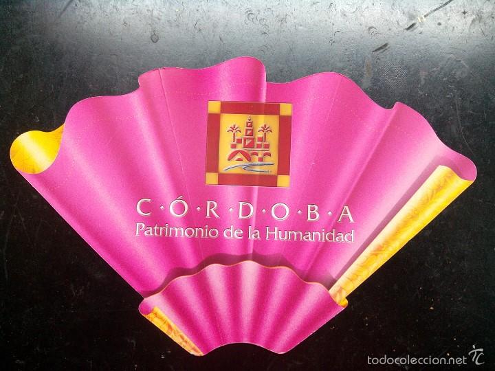 Coleccionismo: Abanico de cartoncito, pay pay, cordoba patrimonio de la humanidad 2000