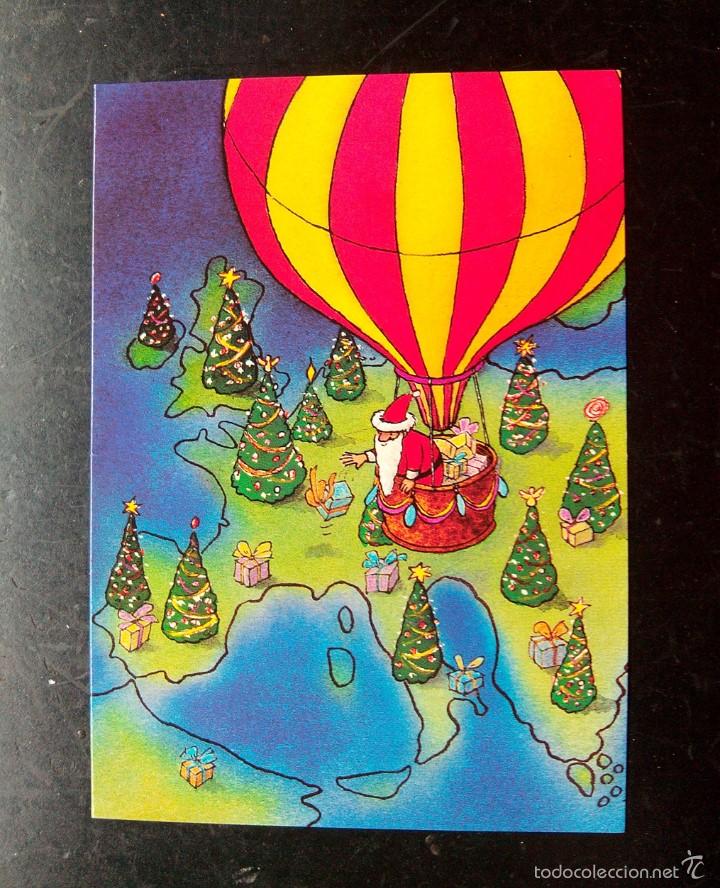 Coleccionismo: Navidad, Tarjeta postal felicitacion navide&ntilde;a,Iberlock 1995 - Unicef