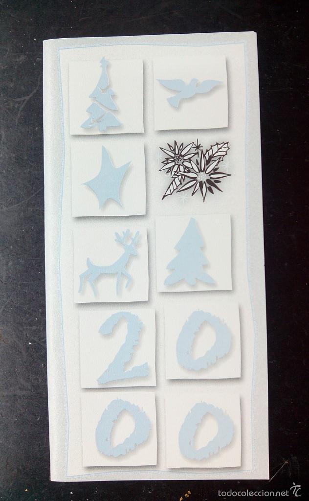 Coleccionismo: Navidad, tarjeta postal felicitacion navide&ntilde;a Mundosocial 2000
