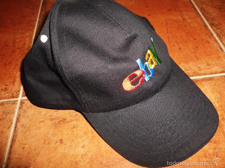 Coleccionismo: GORRA EBAY ESPA&Ntilde;A NEGRA NUEVA A ESTRENAR MERCHANDISE PROMOCIONAL ENTREGADA EN LAS OFICINAS DE ESPA&Ntilde;A