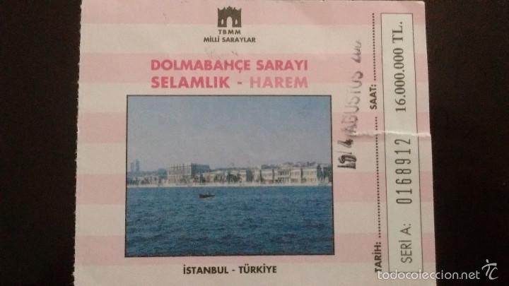 Collezionismo: ENTRADA SELAMLIK HAREM DE ESTAMBUL