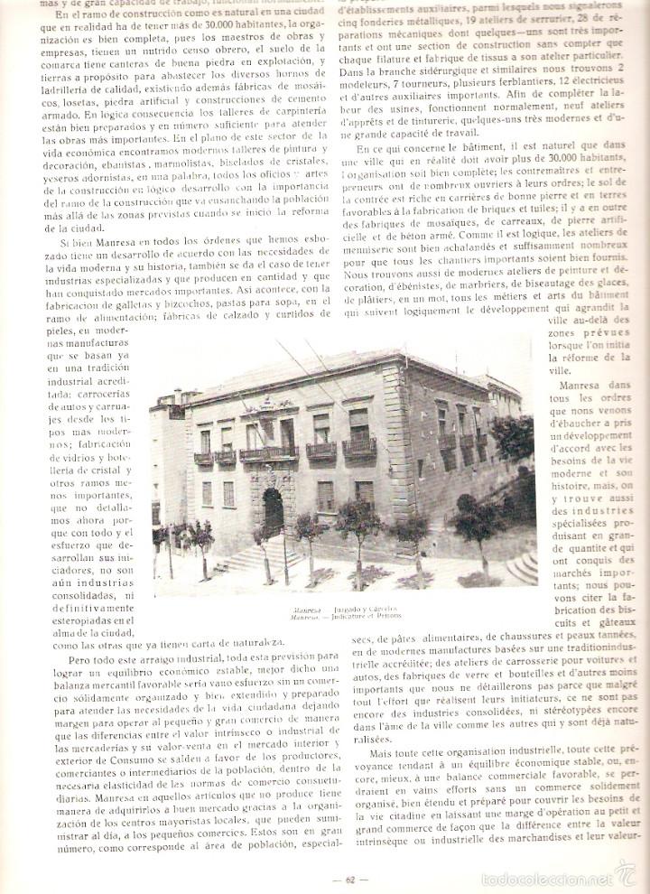 Collezionismo: A&Ntilde;O 1929 MANRESA FABRICA CINTAS ILDEFONSO PONS RICART FOTOGRAFIA JUZGADO CARCEL PRESO DE MANRESA