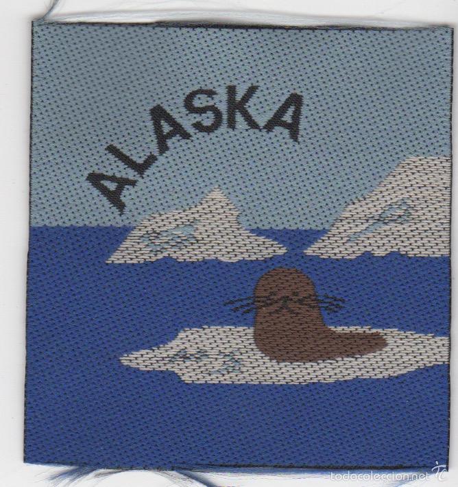 Coleccionismo: parche alaska con foca