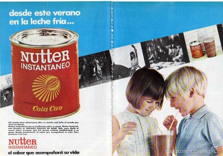 Coleccionismo: ANUNCIO PUBLICIDAD NUTTER DE COLA CAO - Foto 1