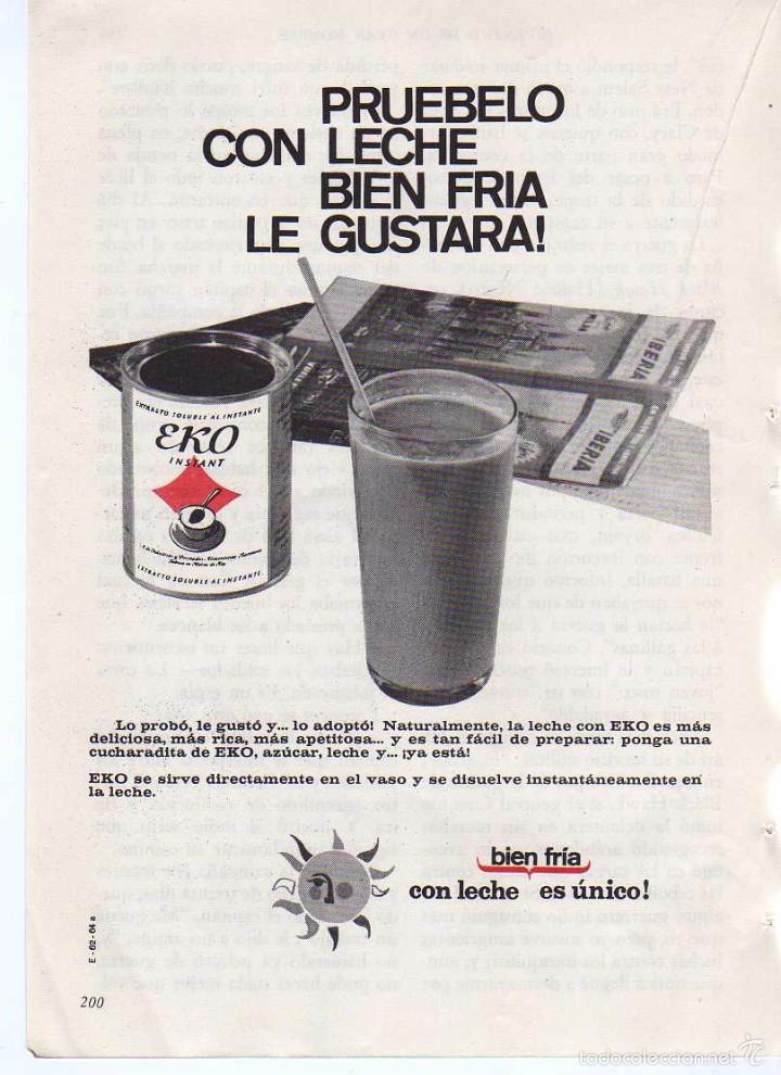 Coleccionismo: ANUNCIO PUBLICIDAD EKO - Foto 1
