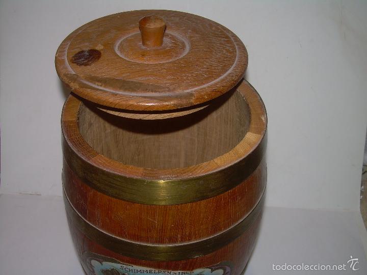 Coleccionismo: ANTIGUA CAJA DE TABACO DE ROBLE. - Foto 3