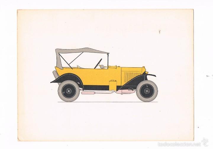 Coleccionismo: L&Aacute;MINA COCHE HISTORIA DEL AUTOM&Oacute;VIL LABORATORIOS AMOR GIL, S.A. 1966 CITROEN 1925-