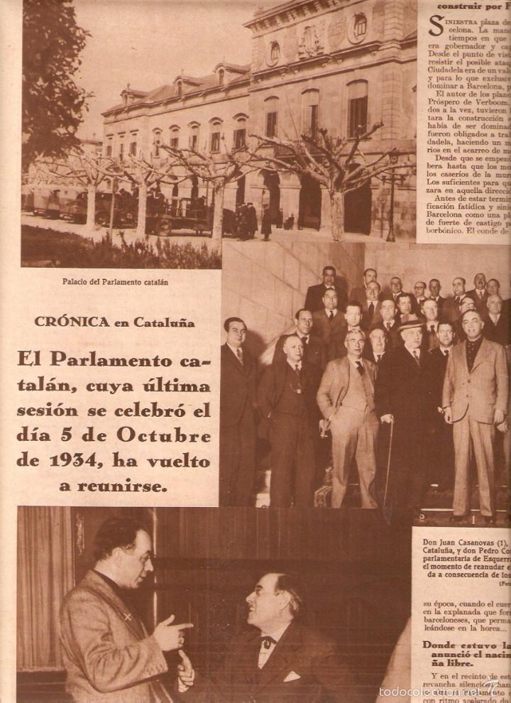Sammelleidenschaft Papier: A&Ntilde;OS30 RECORTE PRENSA POLITICA PARLAMENT PARLAMENTO CATALAN CADCI CENTRO CATALANISTA SUCESOS OCTUBRE
