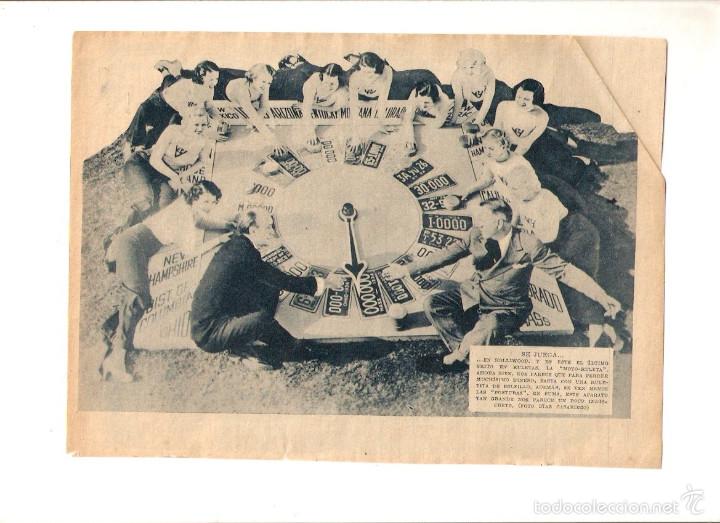 Collezionismo: A&Ntilde;O 1934 RECORTE PRENSA JUEGOS HOLLYWOOD MOTO RULETA NUEVA YORK DESFILE SAN PATRICIO