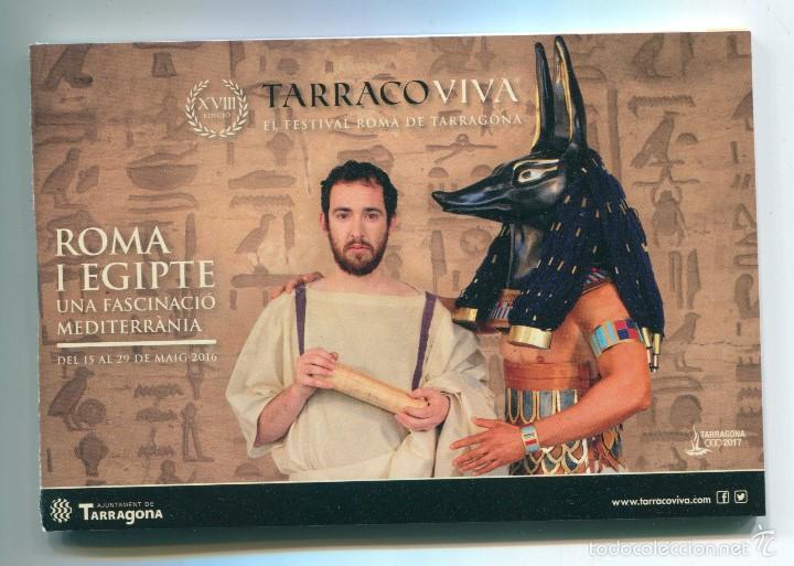 Coleccionismo: Programa actos tarraco viva 2016 - tarragona - roma y egipto