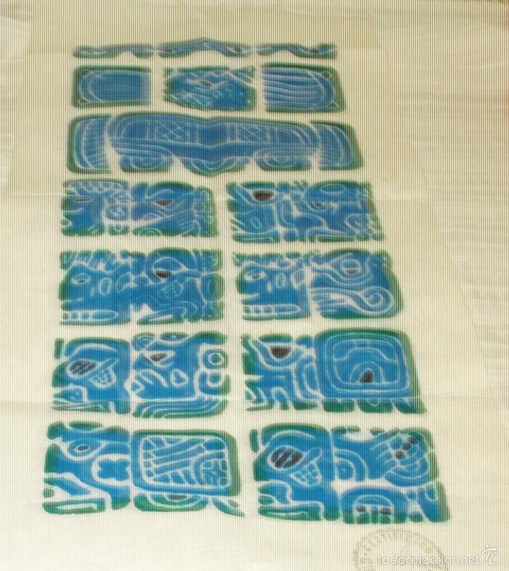 Coleccionismo: certificado de la piramide de ChiChen itza (Mexico)