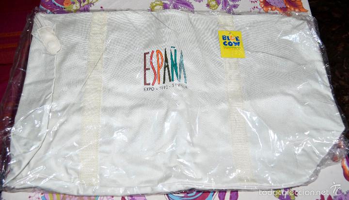 Sammeln: Bolsa macuto Espa&ntilde;a, EXPO&acute;92. Nueva