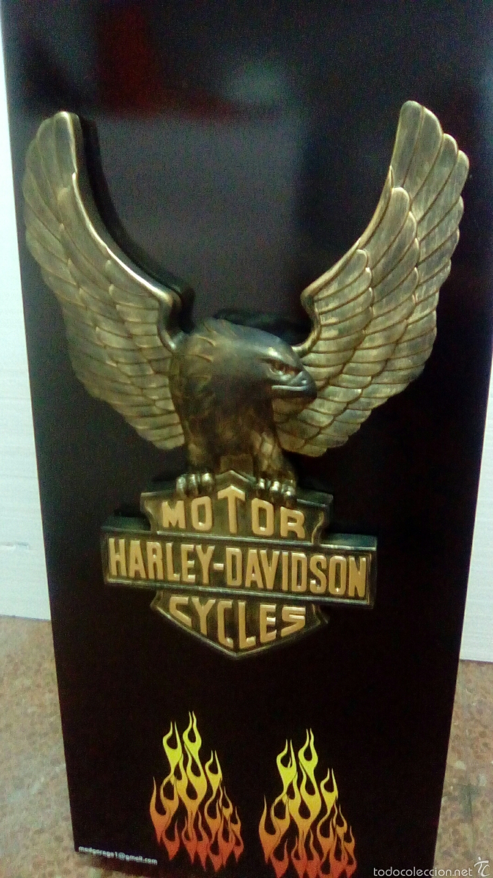 Coleccionismo: NEVERA TEMATIZADA HARLEY DAVIDSON - Foto 2
