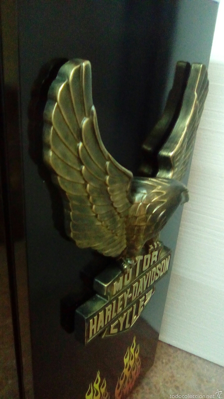 Coleccionismo: NEVERA TEMATIZADA HARLEY DAVIDSON - Foto 3