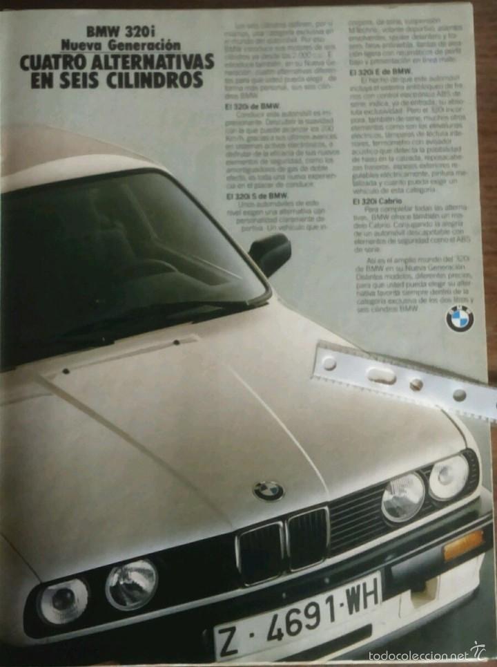 Coleccionismo: publicidad automovil Bmw 320
