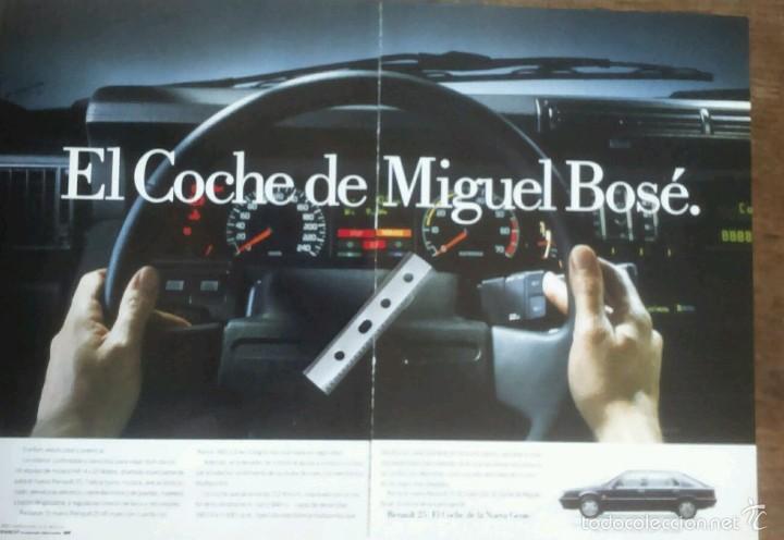 Collezionismo: Publicidad Automovil Renault 25 de 1986