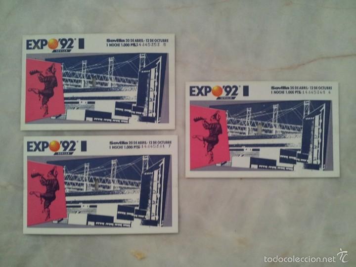 Coleccionismo: ENTRADAS NOCTURNAS EXPO 92